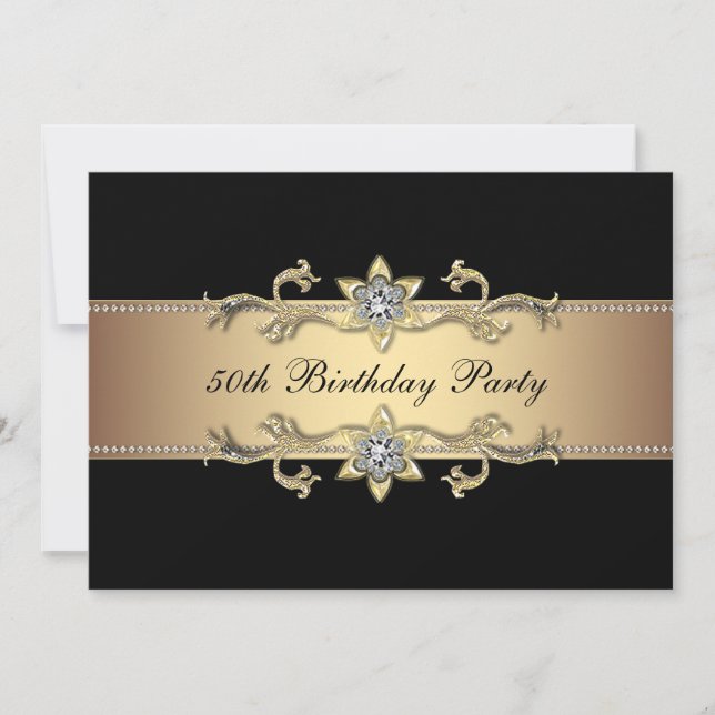 Meninas Douradas, 50º Convite de Aniversário (Frente)