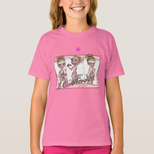 Meninas eu amo a camisa do tênis T - tênis bonit