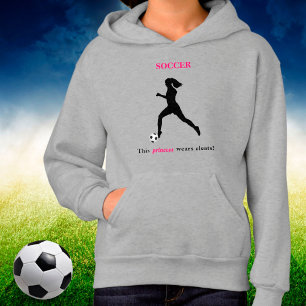 Meninas Futebol "This Princess veste cleats"