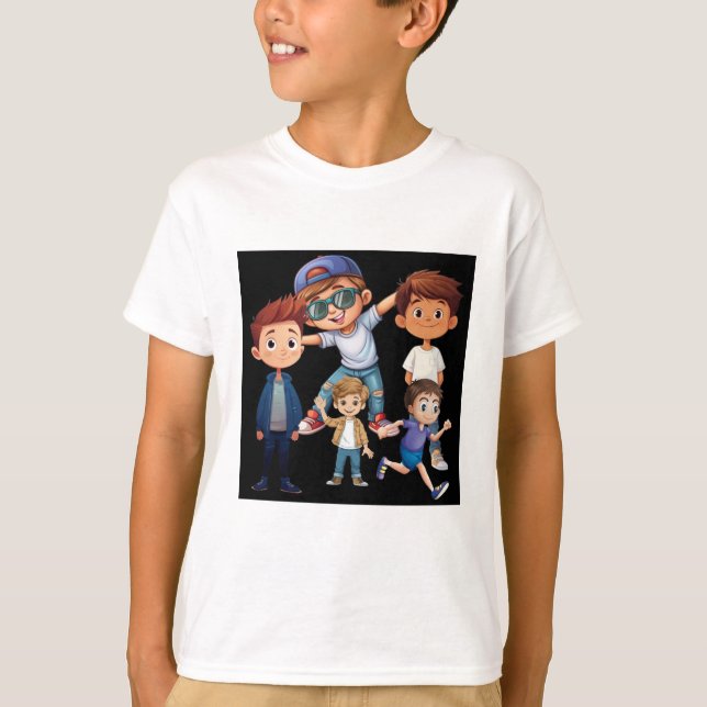 Meninas jogando design de camiseta (Frente)
