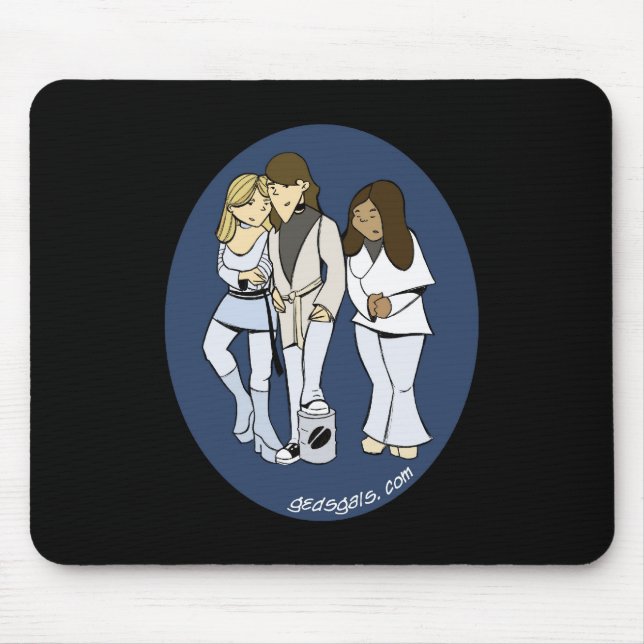 Meninas Mousepad do quimono (Frente)