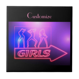 Meninas Neon Rosa Assinam Thunder_Cove