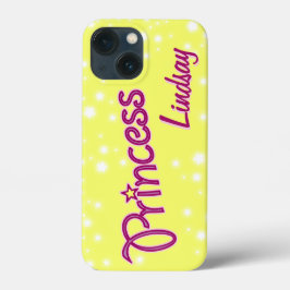 Meninas nomeadas princesa amarelas rosa