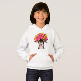 Meninas Pullover Hoodie Posey o Goat
