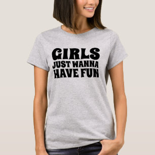 MENINAS SÓ QUEREM TER CAMISAS DE VINTAGEM DIVERTID