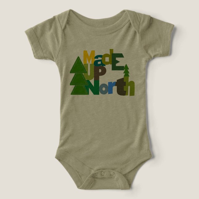Menino do Michigan Made UpNorth (Design frontal)