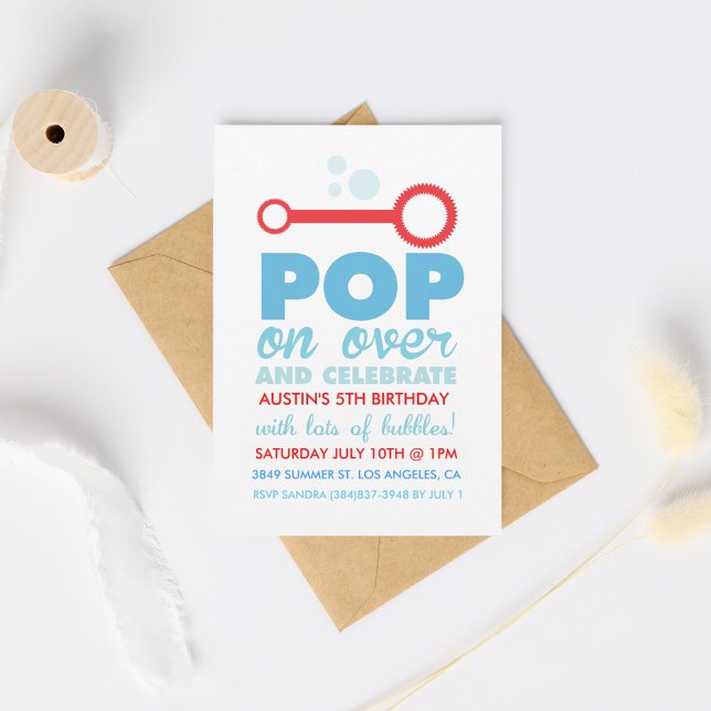 (Menino) Festa de Bolha Que Era Um Convite De Aniv (Criador carregado)