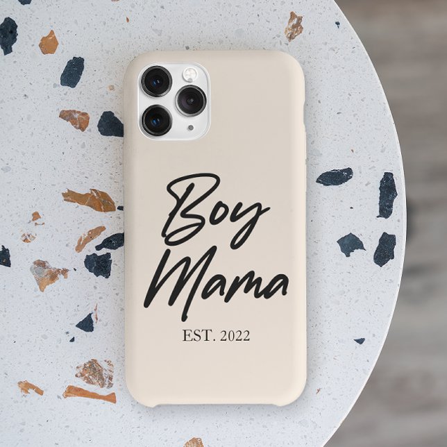 Menino Mamãe Personalizada Est. Mínimo ano de Mamã (Criador carregado)
