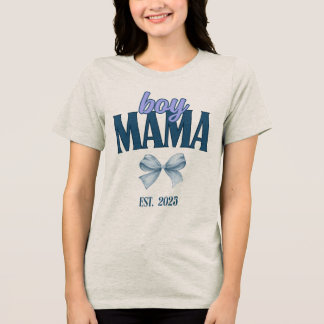 Menino Mamãe T shirt Personalizada Encontro no Últ
