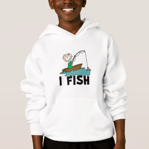Menino no barco eu pesco o camiseta e os presentes