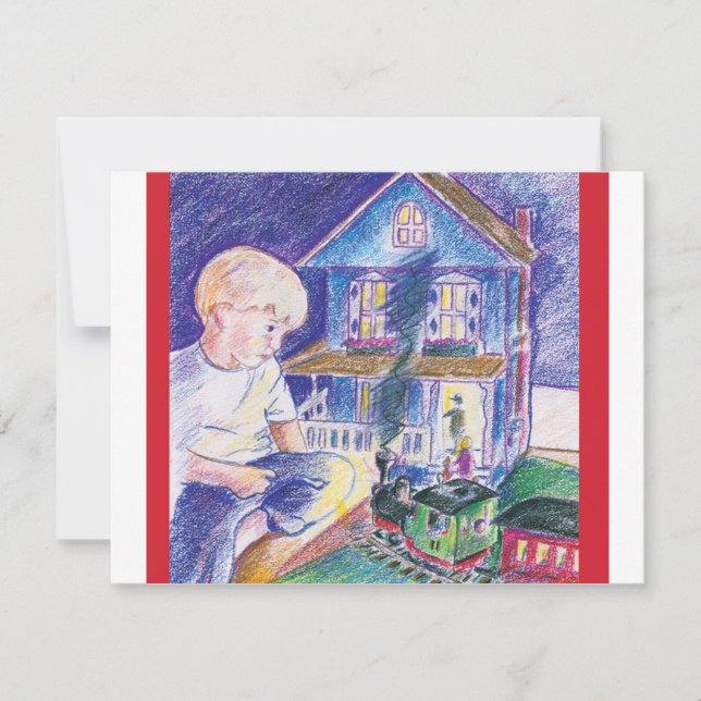 Menino no Mundo dos Brinquedos (Frente)