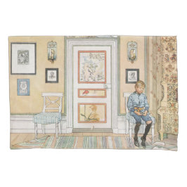 Menino sentado no canto (por Carl Larsson)