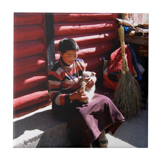 Menino Tibetano (Frente)