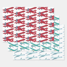 Meninos Aviões Chás de fraldas Rapazes