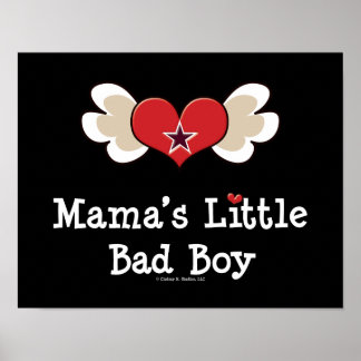 Meninos Engraçados e Engraçados Poster da mamãe