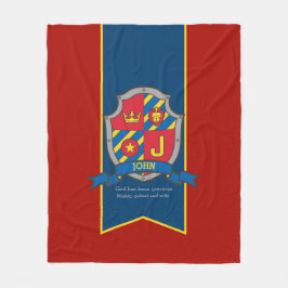 Meninos John ou a letra J que significa cobertor