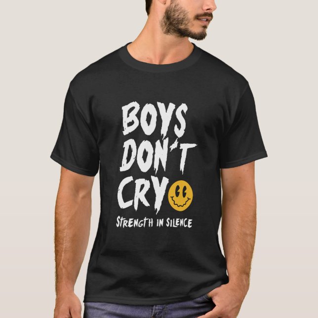 Meninos não gritam camiseta (Frente)