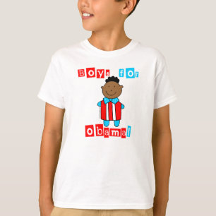 Meninos para a camiseta de Obama