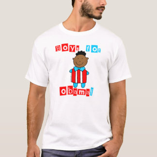 Meninos para a camiseta de Obama