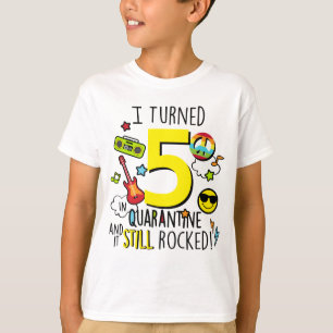Meninos Quarentena Camisas de Aniversário Quarent