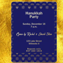 Menorá de Hanuká dreidel