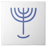 Menorah, Dourado, Branco Azul<br><div class="desc">Letra Paleo Hebraico com o olhar dourado de Menorah. Personalize adicionando seu próprio nome. Para fazer deste seu próprio design 'Clique para personalizar mais' ... ou 'Transferir este design' para impressão o mesmo design em um produto diferente. De onde vem o Menorah? Ela vem da Bíblia, no livro de Êxodo,...</div>