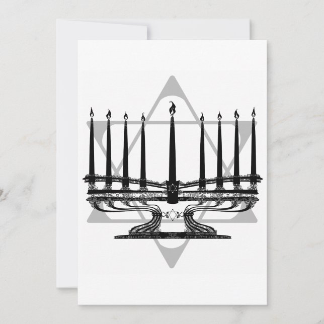 Menorah e Star (Frente)