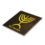 Menorah Flame<br><div class="desc">Uma renderização digital da menorah judaica de sete ramificações (hebraico: מְ נ וֹ ה ‎). Personalize adicionando seu próprio texto. A menorah de sete ramificações, usada no santuário portátil montado por Moisés na selva e, mais tarde, no Templo em Jerusalém, tem sido símbolo do judaísmo desde a Antiguidade e é...</div>