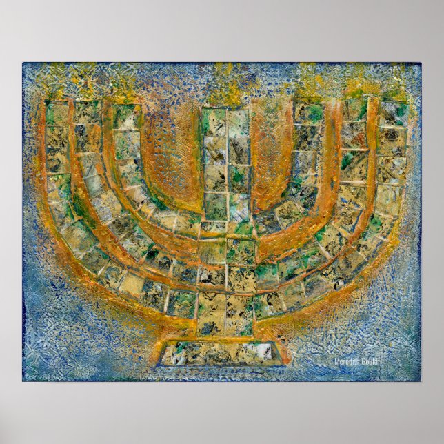 Menorah Poster (Frente)