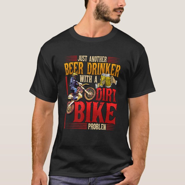 Mens Apenas Outro Bebê Com Uma Bicicleta De Camisa (Frente)