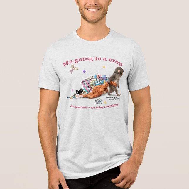 Men's Bella Canvas Tri-Blend Punch Monkey Shirt (Frente)