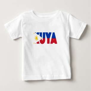 Mens Camisa Grande Irmão Filipino Kuya Flag