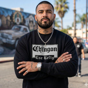 Mens Chingón - Camiseta personalizada de nome