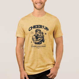 MEN'S DADDY CHEER UP TRI-BLEND T SHIRT 