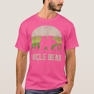 Mens Engraçados Tio Urso Camisas De Niece E Sobrin