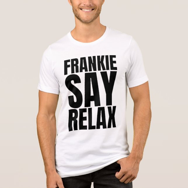 Men's Frankie Say Relax Tshirt (Frente)