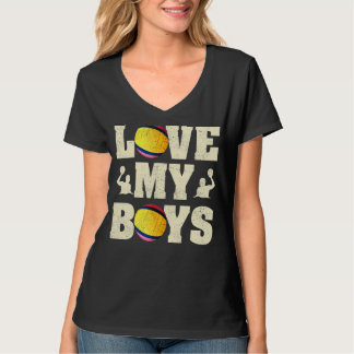 Mens I Love My Boys Water Polo Dia de os pais Wate