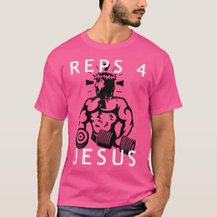 Mens Reps 4 Jesus Cristo Engraçado Camisa de Gyter