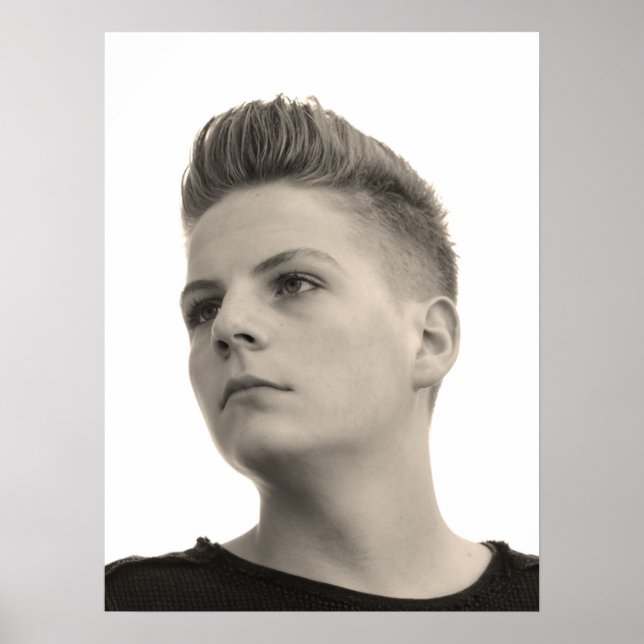 Men's Salon Poster (Frente)