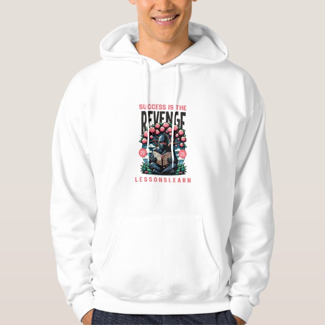 MEN'S SUCCESS REVENGE LESSONS LEARN PULLOVER HOODI (Frente)