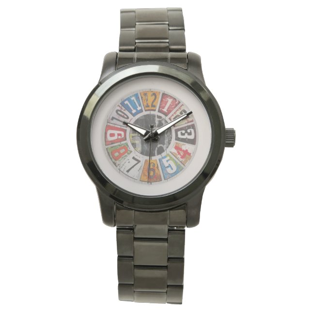 Mens Vintage - Relógio Distante (Frente)