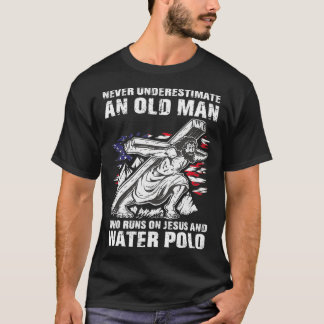 Mens Water Polo Dad Christian Polo Player Grandpa 