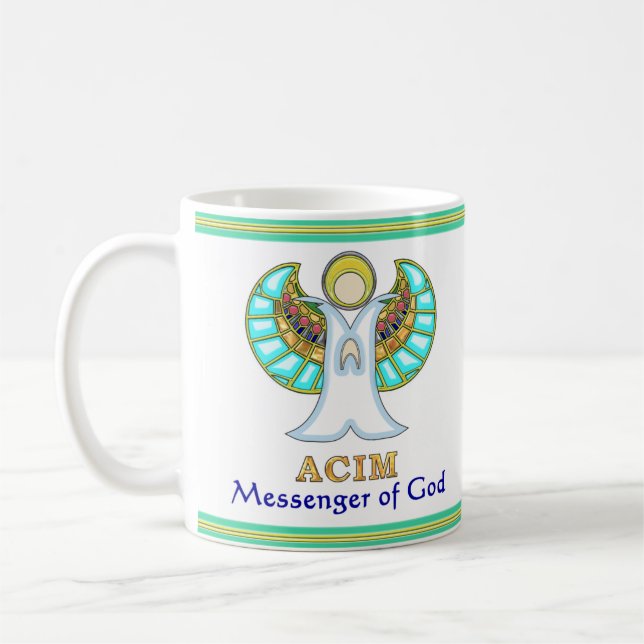 Mensageiros ACIM para a caneca de Deus #1 (Esquerda)