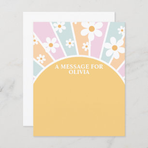 Mensagem da Cápsula do Primeiro Aniversário do Sol