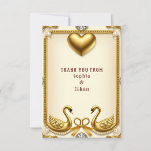 💍 Mensagem de Agradecimento de Casamento Elegante