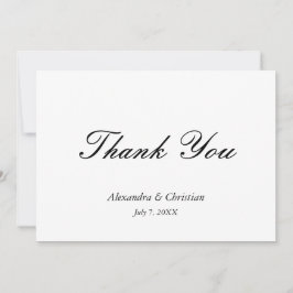 Mensagem de Agradecimento de Casamento Simples e E