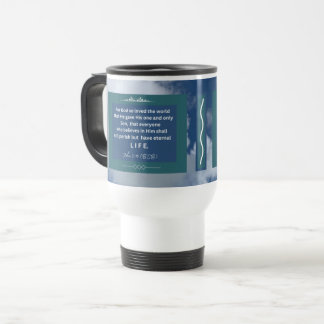 Mensagem de Amor - John 3-16 - Caneca de viagem Br