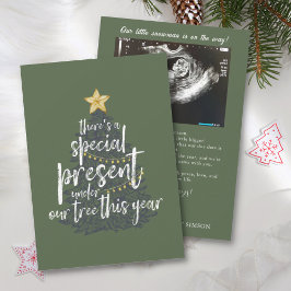 Mensagem de Anúncio de Gravidez de Feriado Surpres