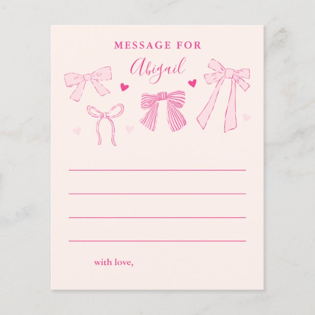 Mensagem de Cápsula de Aniversário da Arco Coquett (Frente)