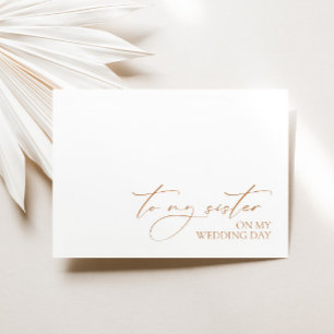 Mensagem De Casamento "Para Minha Irmã No Meu Dia